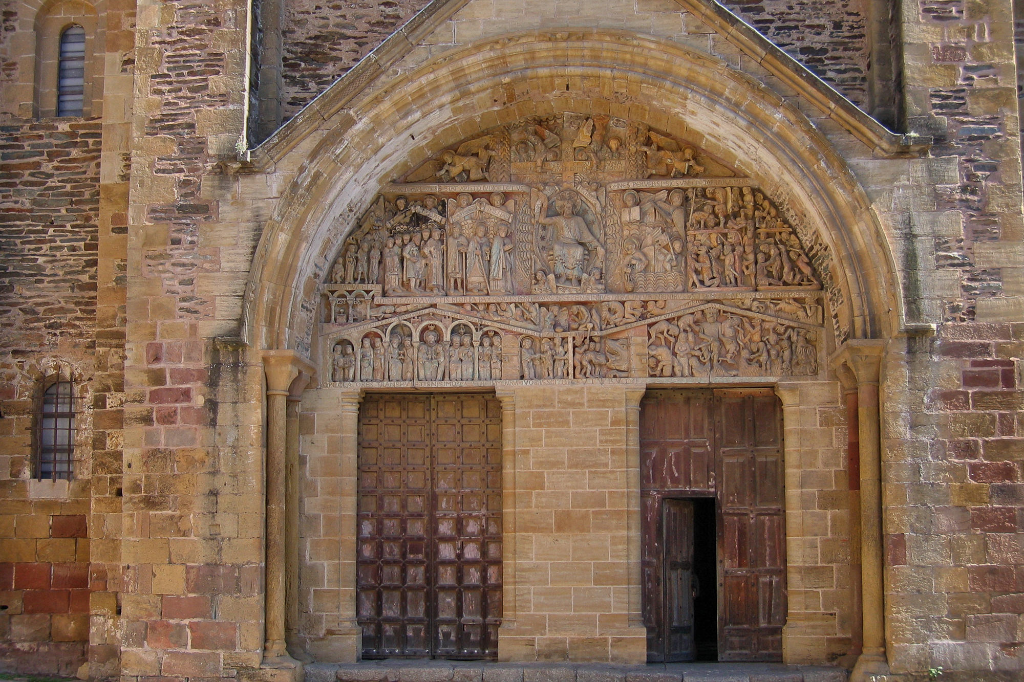 Day 6: From Espeyrac to Conques, Romanesque monastery church of Sainte-Foy